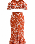 Coordinato Dakota a fiorellini 12194