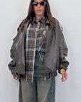 Biker ecopelle vintage 30294