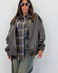 Biker ecopelle vintage 30294