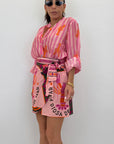 Camicia coreana con bottone Granchio