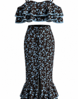 Coordinato Dakota a fiorellini 12194