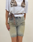 T-shirt con spalline e foulard 1946-01