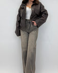 Bomber Ecopelle 661