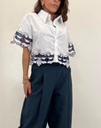 Camicia con pizzo 275