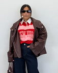 Biker in ecopelle 532