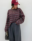Long Sleeve a righe Lumina 6221