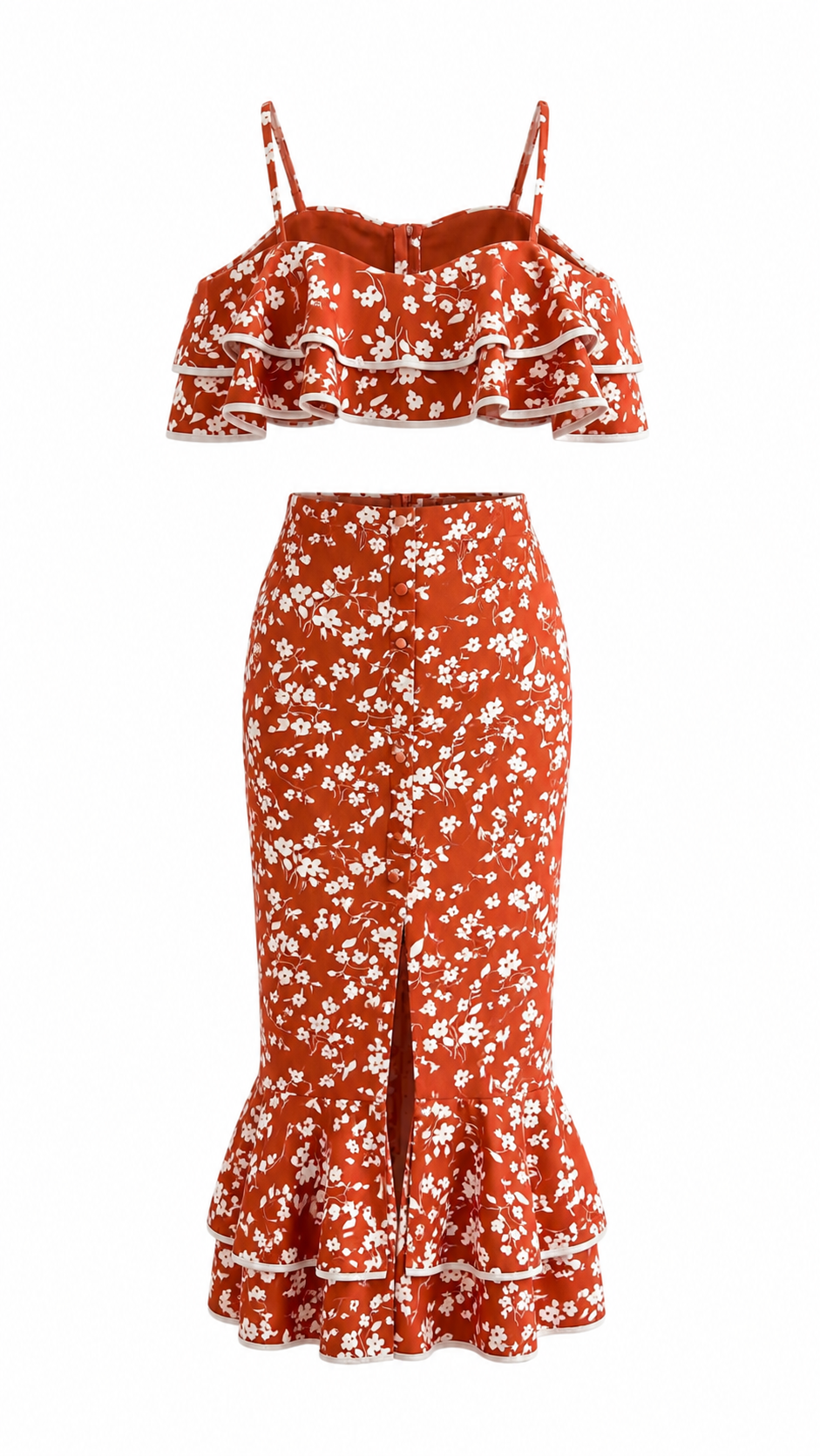 Coordinato Dakota a fiorellini 12194