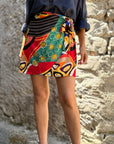 Gonna pareo mini 100% viscosa 18