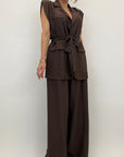Coordinato gilet con fusciacca 15905