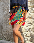 Gonna pareo mini 100% viscosa 18
