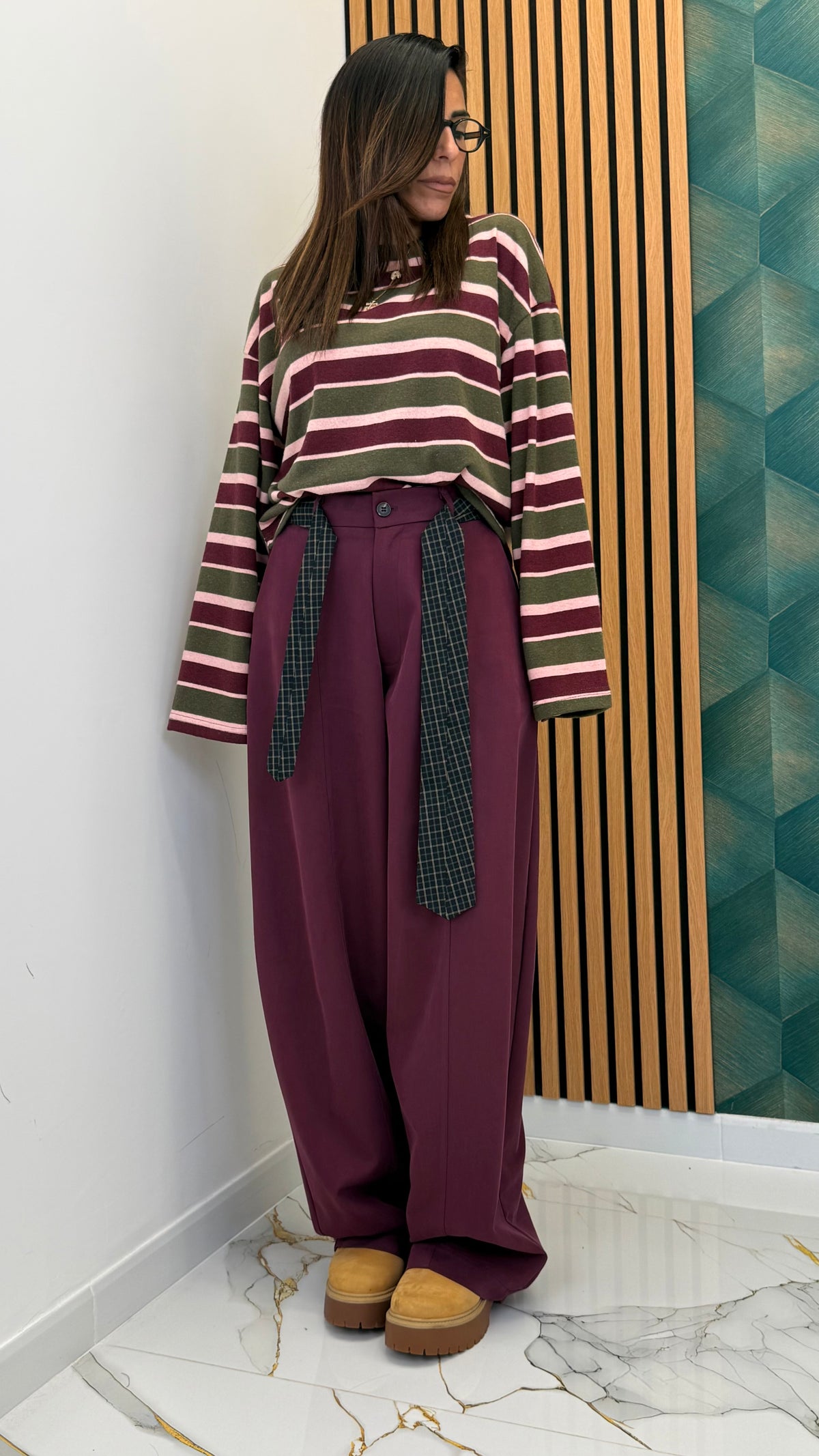 Pantalone con fusciacca JW156