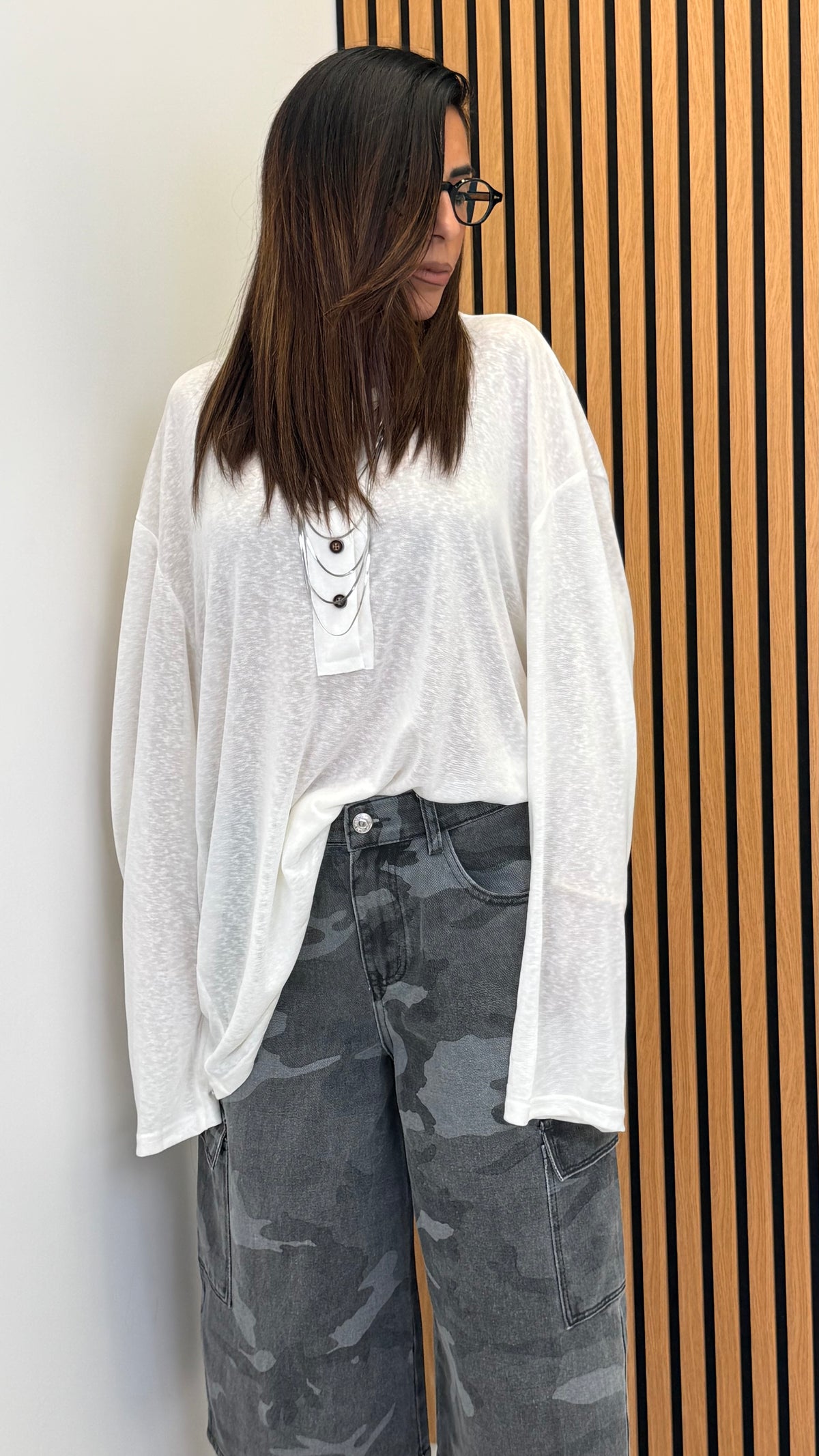 Long sleeve con bottoni 56545