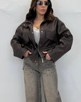 Bomber Ecopelle 661