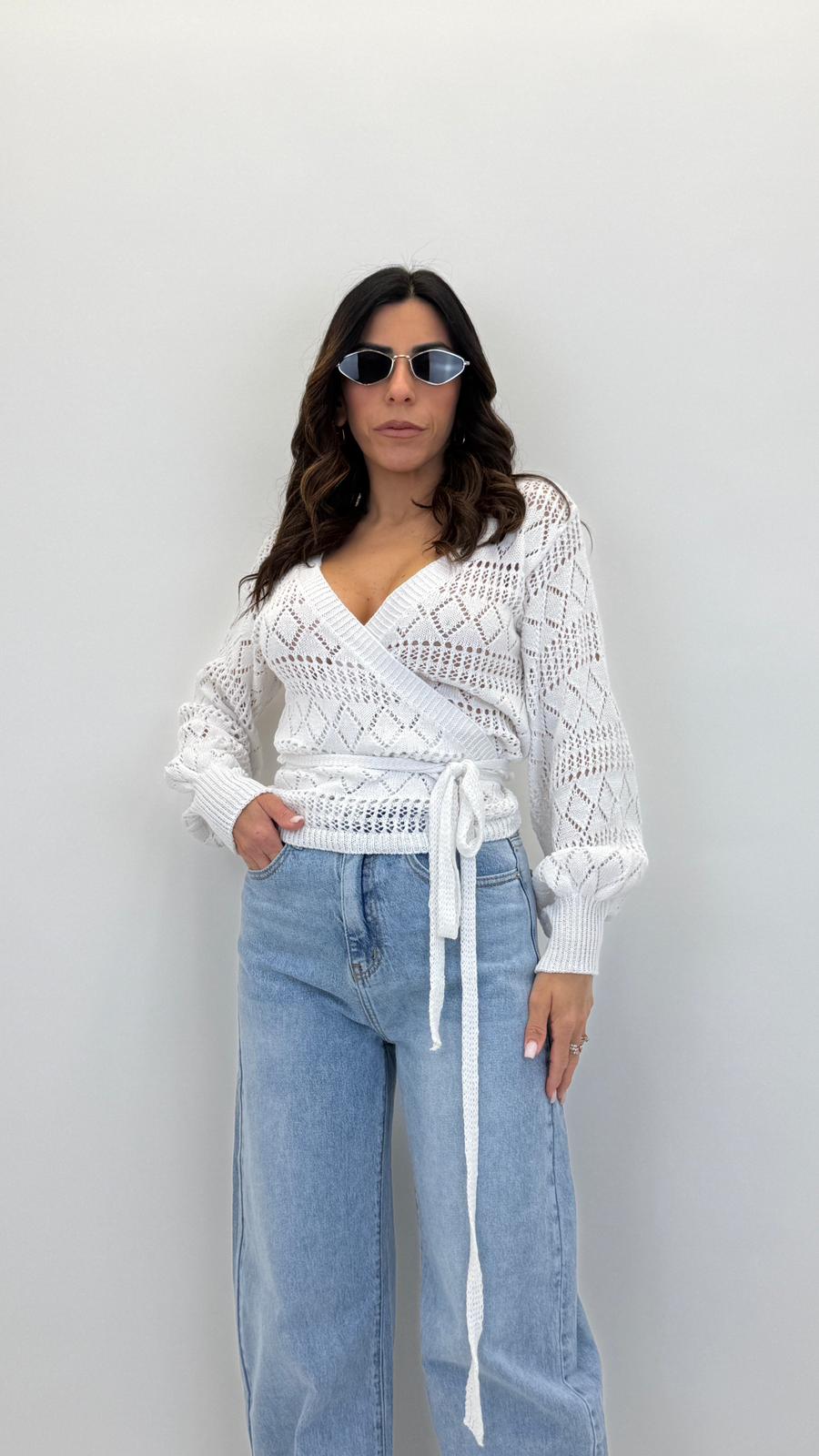 Maglia Crochet 26089