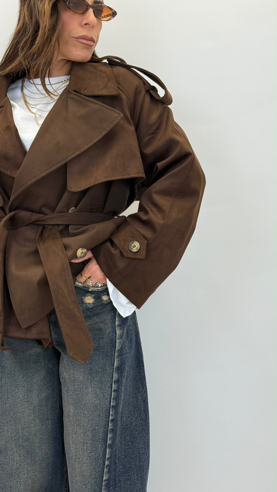 Trench Suede 30198